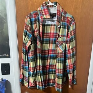 MATIX Men's Multicolor Plaid Shirt